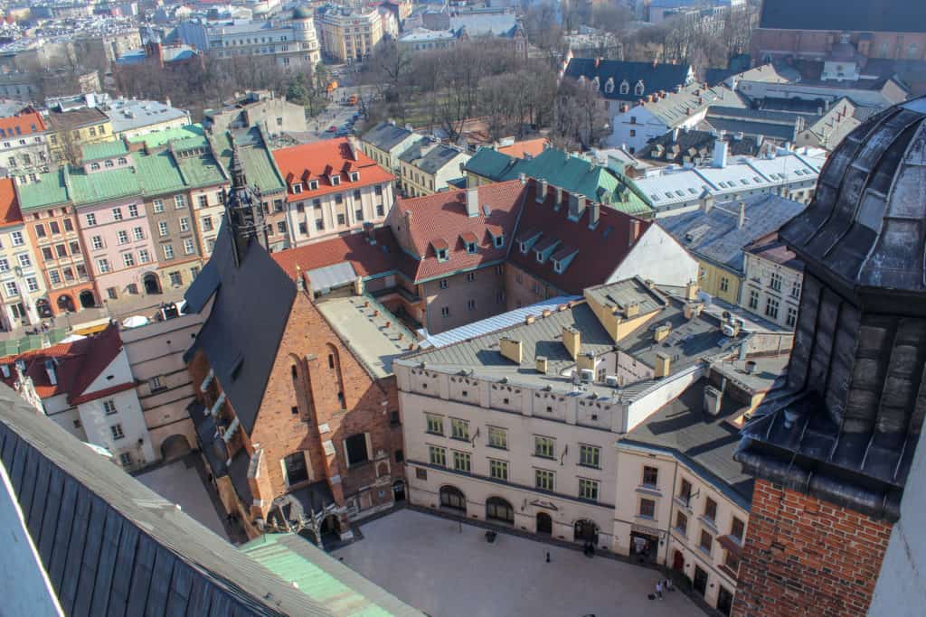 Le centre historique de Cracovie
