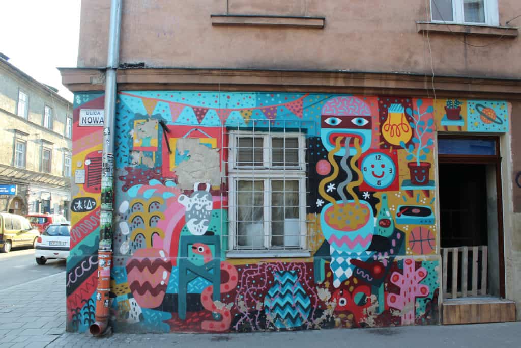 Street art à Cracovie