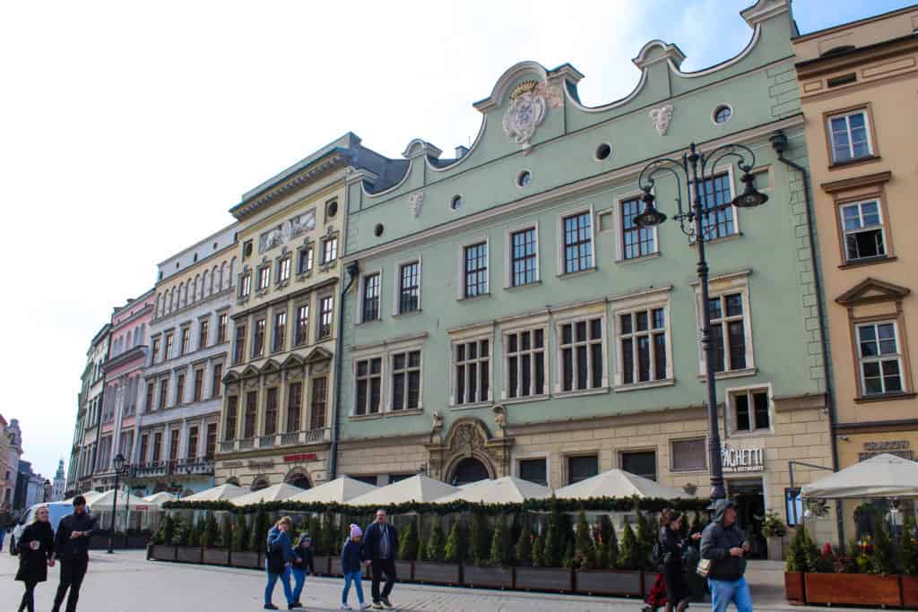 La place du marché de Cracovie