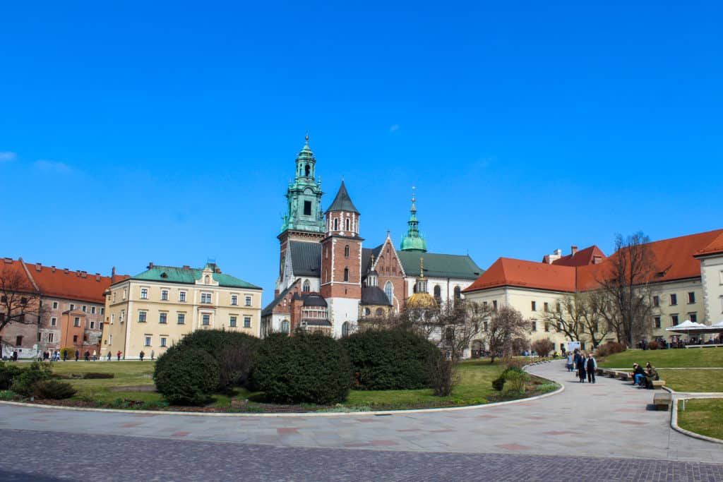 La colline du Wawel cracovie