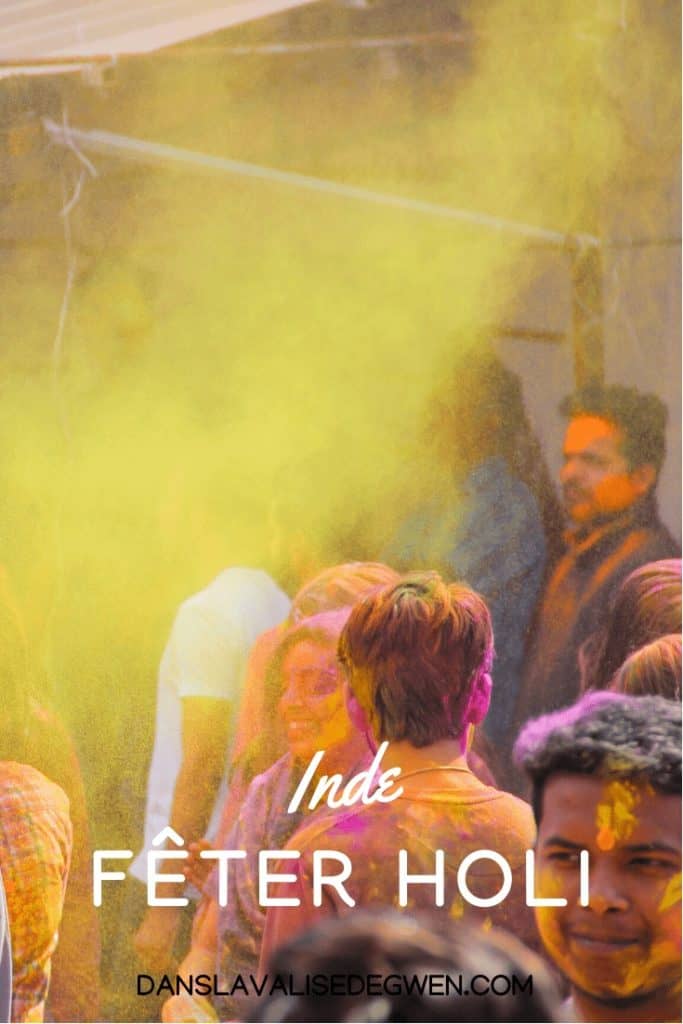 fête des couleurs Inde
