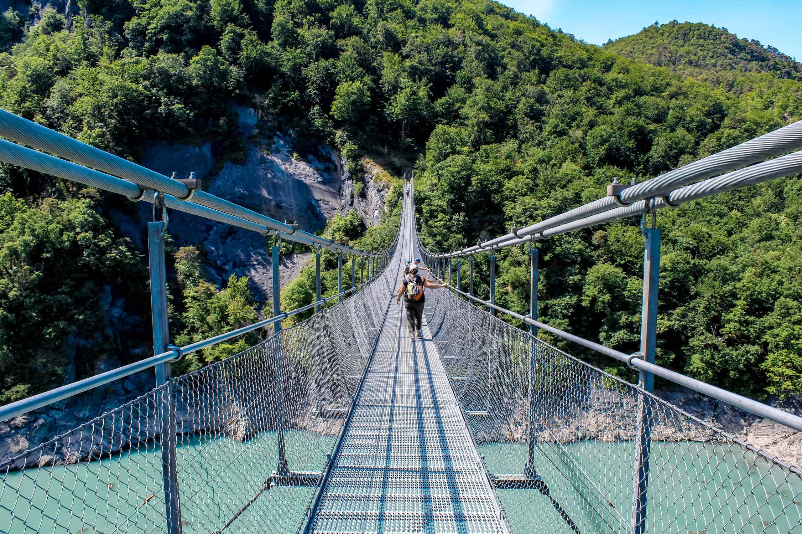 Randonnée : les passerelles du Lac de Monteynard