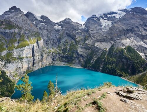 road trip Suisse Lac d'Oeschinen