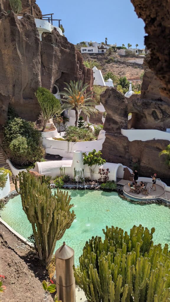 Architecture organique du Musée Lagomar imaginé par César Manrique Lanzarote