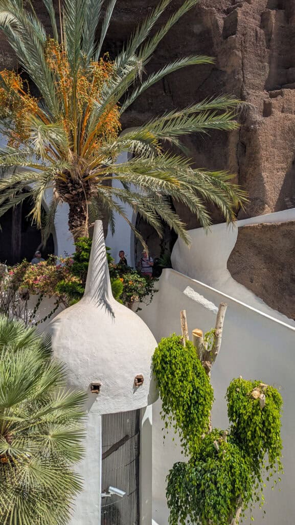 Architecture organique du Musée Lagomar imaginé par César Manrique Lanzarote