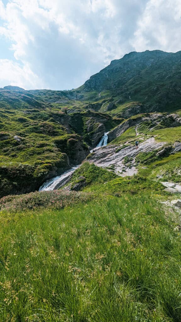 bivouac au lac rond tour de la pointe des Cerces