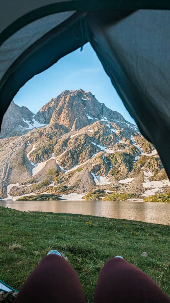 bivouac tour de la pointe des cerces